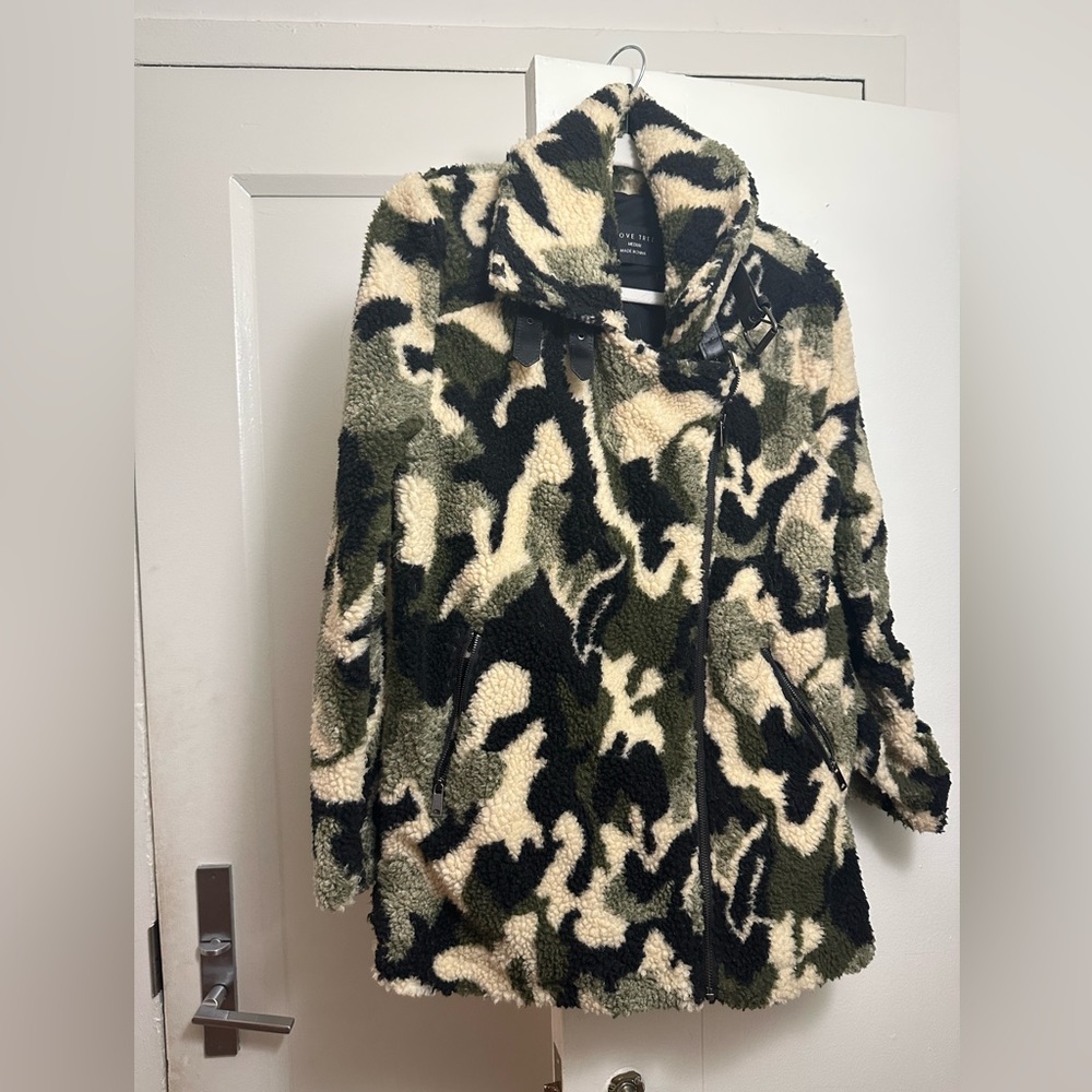 Camo Fur Jacket